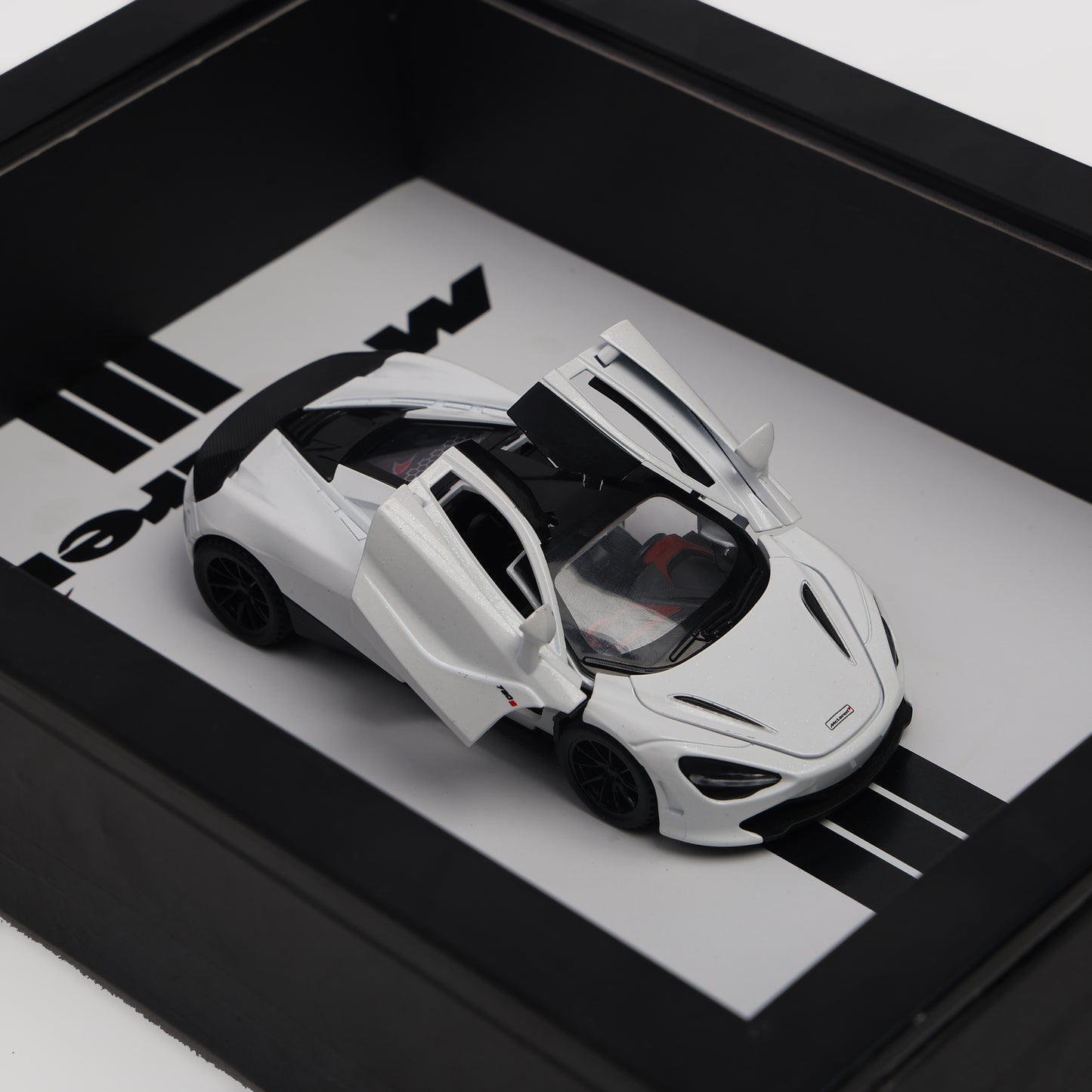 Premium 3D Car Frame | McLaren 7205 Diecast Model (1:24 Scale)