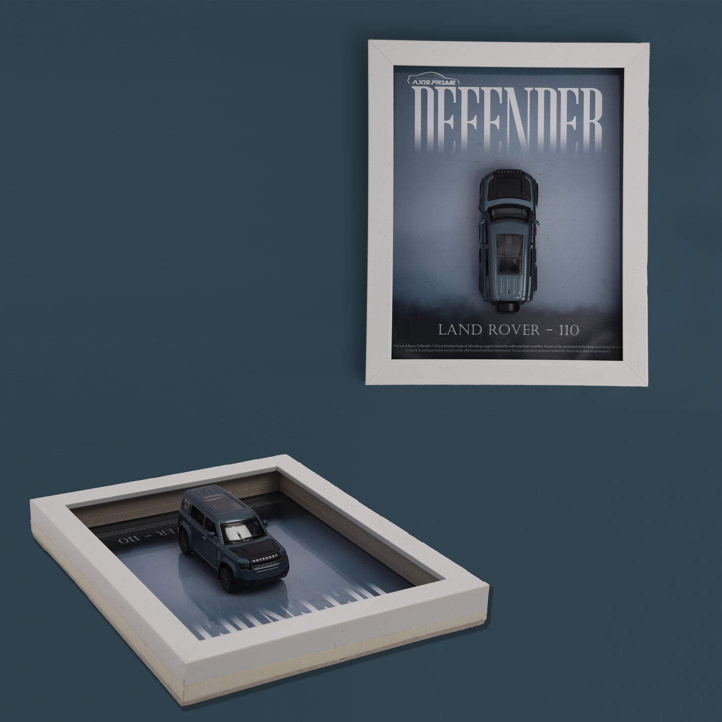 3D Car Frame | Land Rover Defender 110 Diecast Car Model