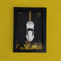 Mercedes-Benz 3D Car Frame with Mercedes-Benz Diecast Car – Luxury Mercedes Car Frame Wall Decor