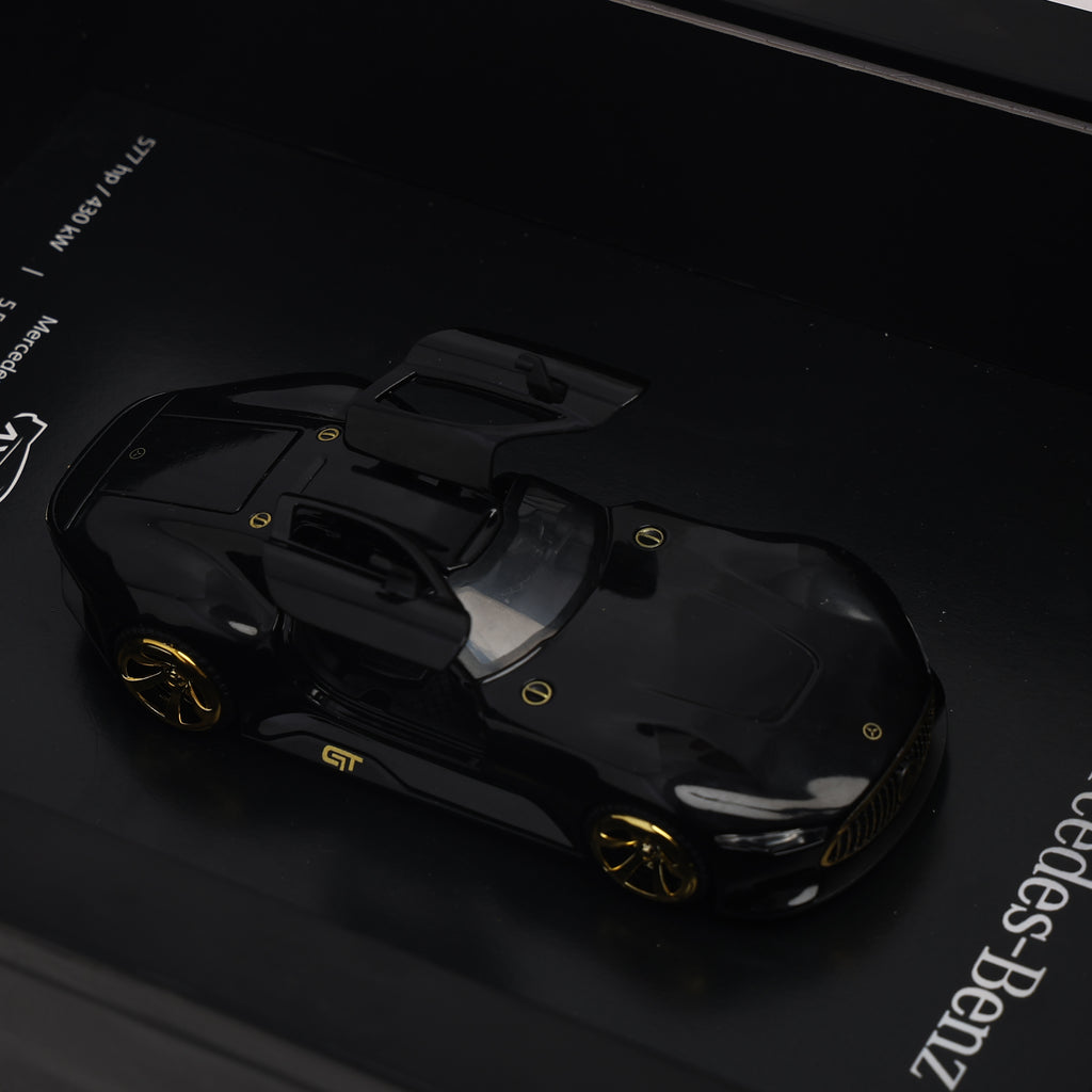 Mercedes-Benz 3D Car Frame with 1:24 Mercedes-Benz Diecast Car – Luxury Mercedes Car Frame Wall Decor