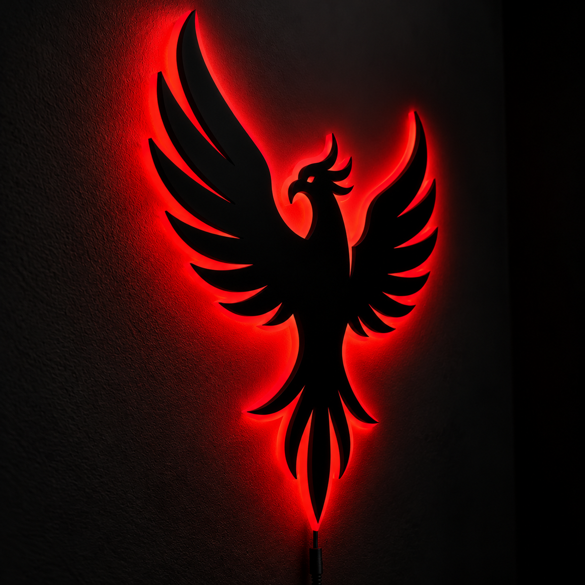 Premium Phoenix LED Wall Lamp | Phoenix Wall Decor