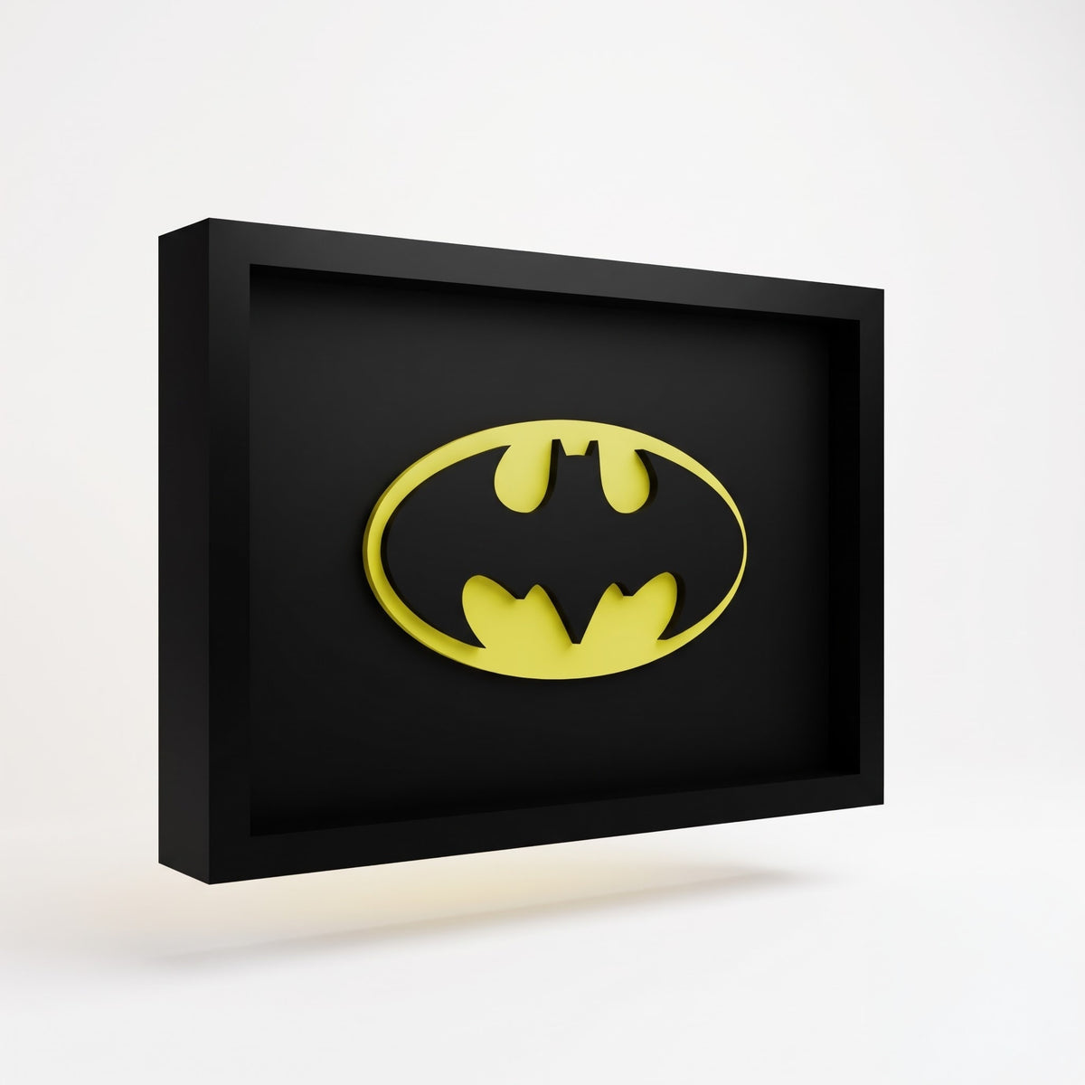 Premium Batman 3D Frame | Superhero Wall Decor