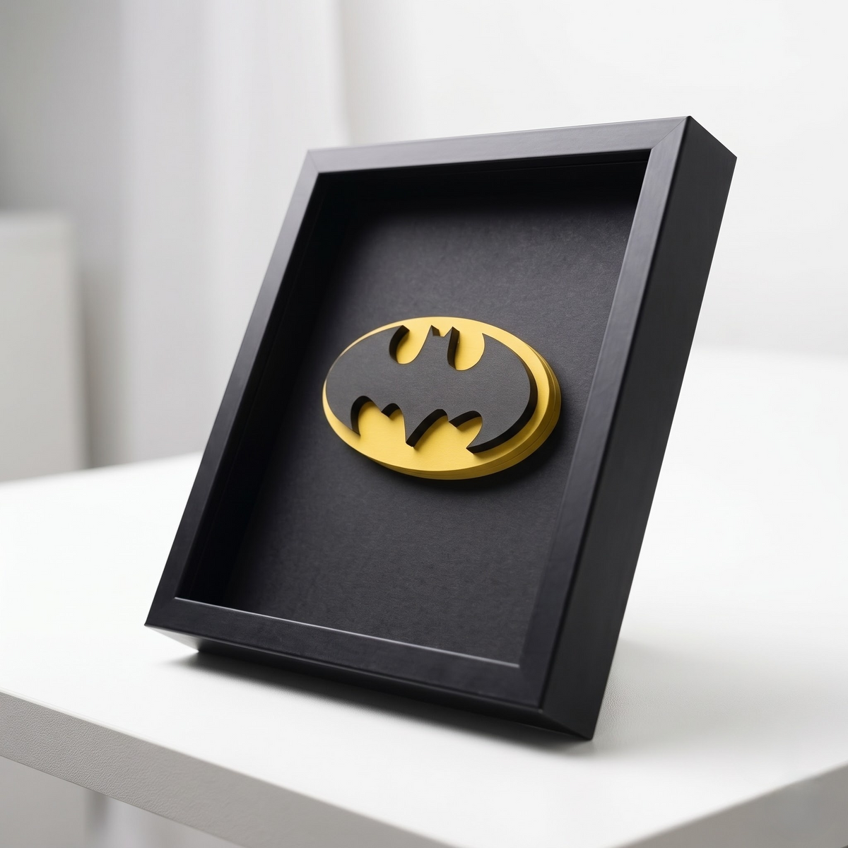 Premium Batman 3D Frame | Superhero Wall Decor