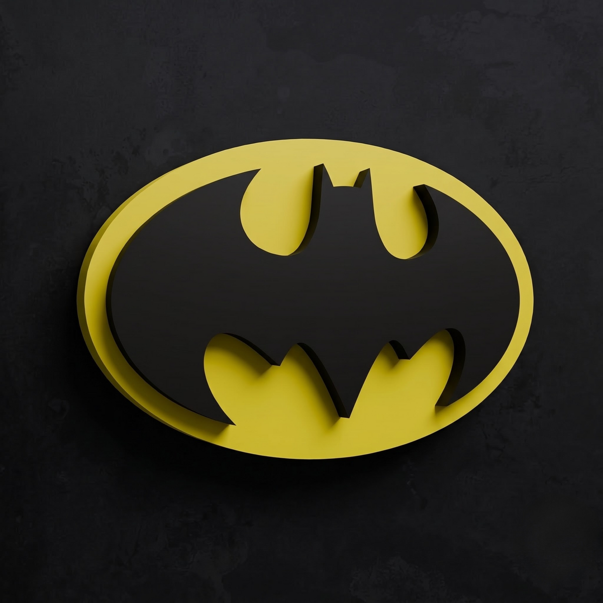 Premium Batman 3D Frame | Superhero Wall Decor