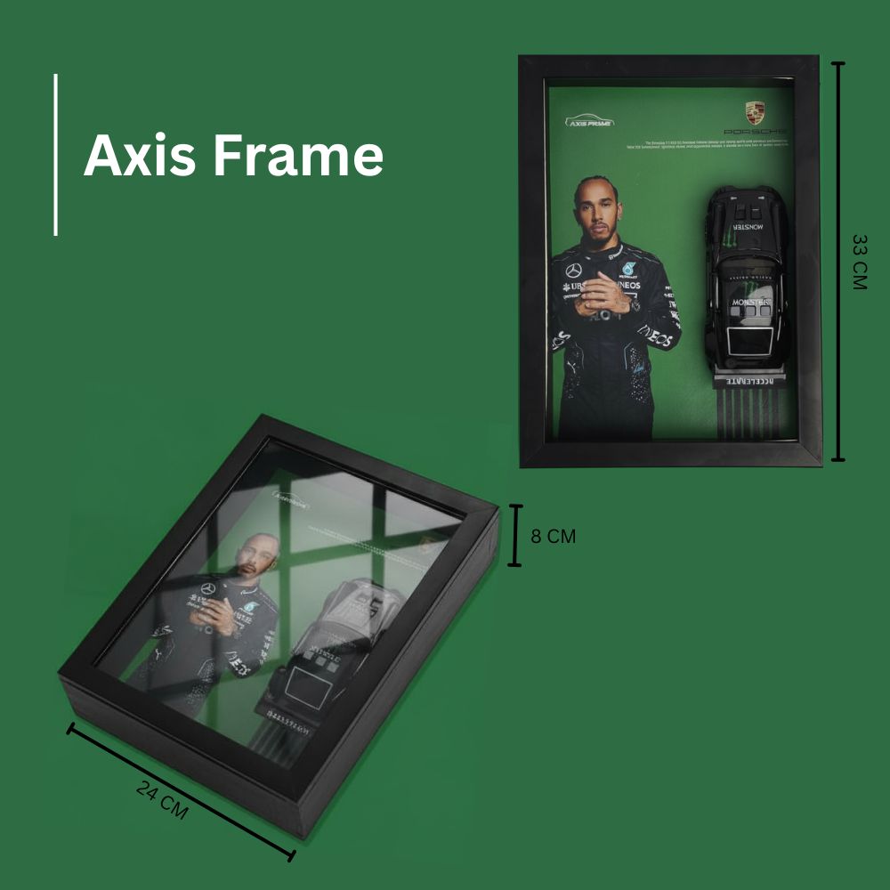 3D Car Frame | Porsche Monster Edition Diecast Car (1:24 Scale)